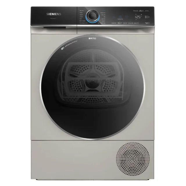 Siemens iQ700 Front Loading Dryer WQ45B2BXGC Silver Inox