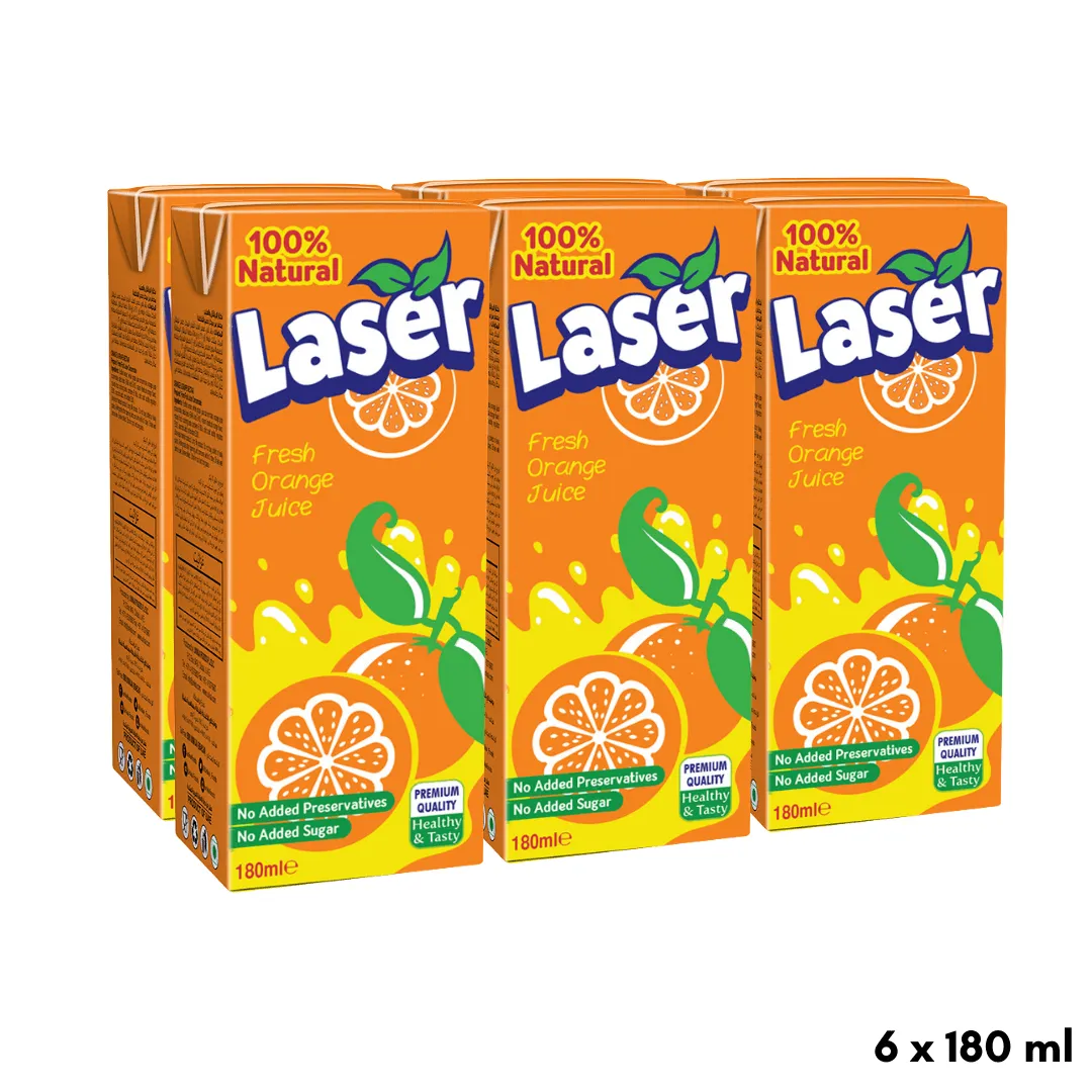 Laser عصير برتقال