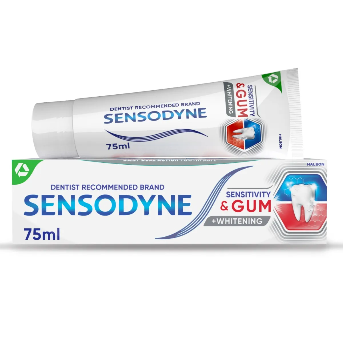 Sensodyne معجون أسنان مبيض للأسنان الحساسة واللثة