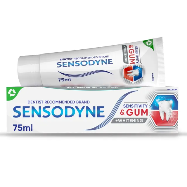 Sensodyne sensitivity & gum¬†whitening toothpaste