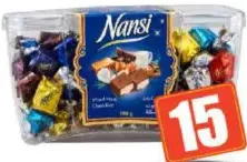 Nansi شوكولاتة مينيز مشكلة