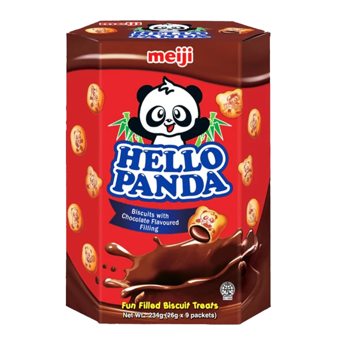 Meiji ميجي هيلو باندا بنكهة الشوكولاتة