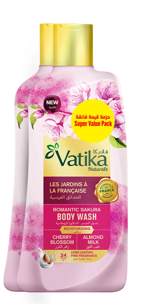 Vatika غسول جسم بالساكورا