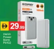 Henin Power Bank PB102