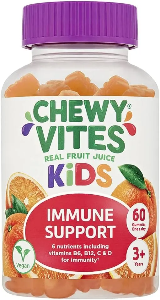 Chewy Vites حلوى جيلاتينية لدعم مناعة الأطفال - 60 pcs