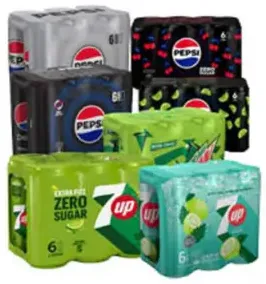 Mountain Dew / 7Up / Pepsi Can Assorted per set