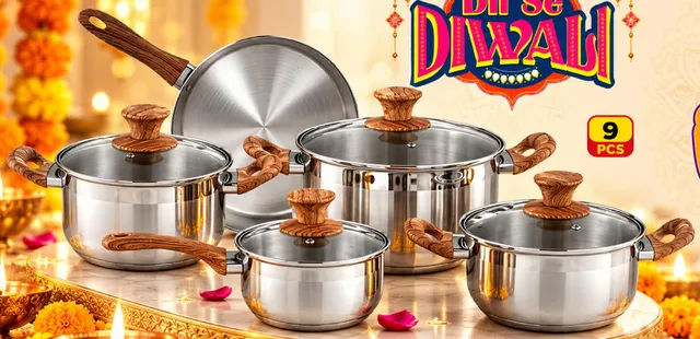 Stainless Steel Cookware Set