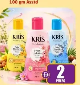 Kris Hand And Body Lotion Asstd