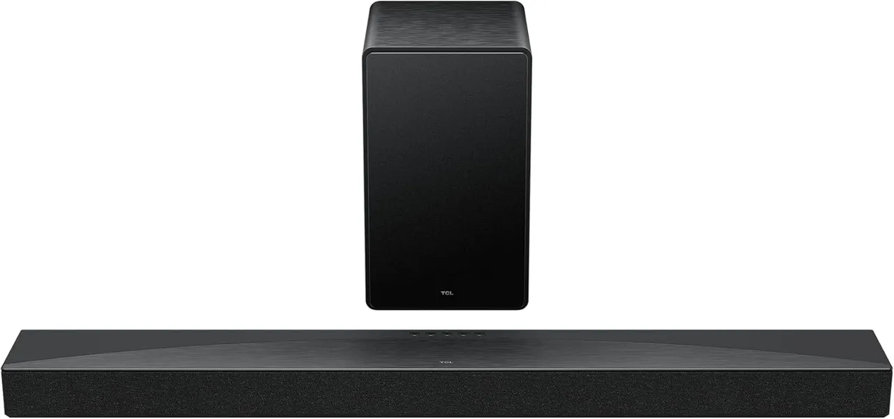 TCL ساوندبار Q65H قناة 5.1 مع مضخم صوت لاسلكي | 580W دولبي أتموس DTS:X | تقنية Ray Danz | بلوتوث 5.1 | HDMI eARC | Q65H