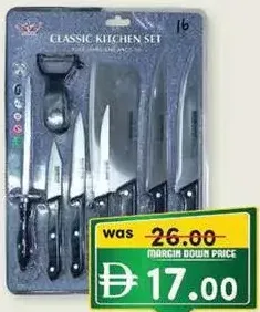 Kitchenette Kitchen Knife Set KN4146