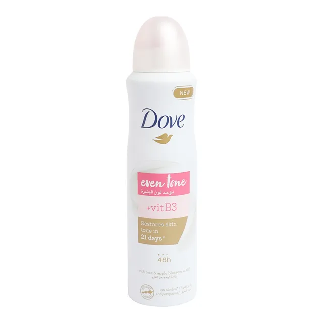 Dove Antiperspirant Deodorant Body Spray Even Tone