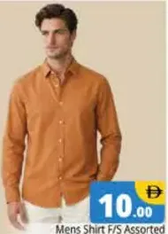 Mens Shirt F/S Assorted