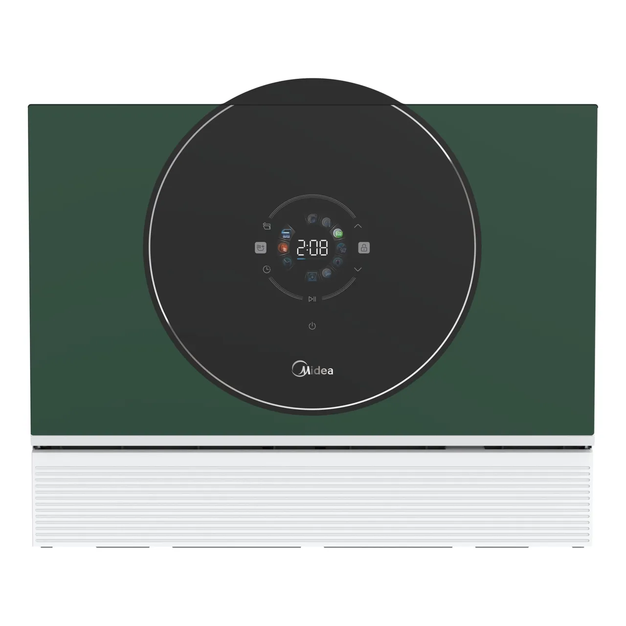 Midea غسالة أطباق توضع على السطح تتسع لـ 6 أطقم، تجفيف بفتح تلقائي، تحكم باللمس، تحميل رف بمستوى 1