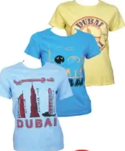 Ladies Dubai T-Shirt Assorted