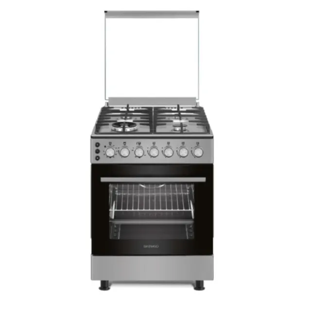 Daewoo 4 Burner Cooking Range, 60x60 cm, DGC-S664HSS