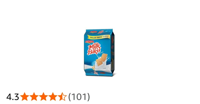 Britannia Milk Bikis Biscuits