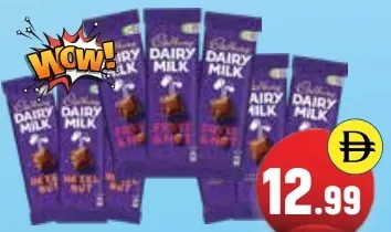 Cadbury Dairy Milk Hazelnut / Classic / Fruit Nut