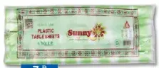 Sunny مفارش طاولة بلاستيكية