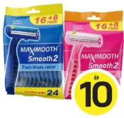 Maximooth Twin Blade Razor Men/Women