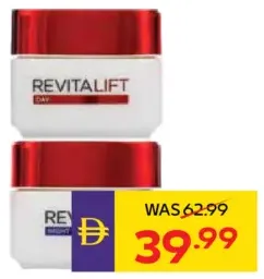 L'Oréal Revitalift Day Cream + Night Cream