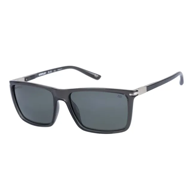 Caterpillar Caterpiller Unisex Polarised Rectangle Sunglasses, CPS-8509-108P