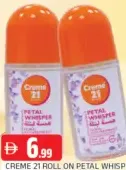 Creme 21 Roll On Petal Whisper