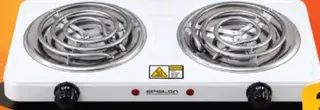 Epsilon موقد كهربائي مزدوج Enhp1033، 2000W