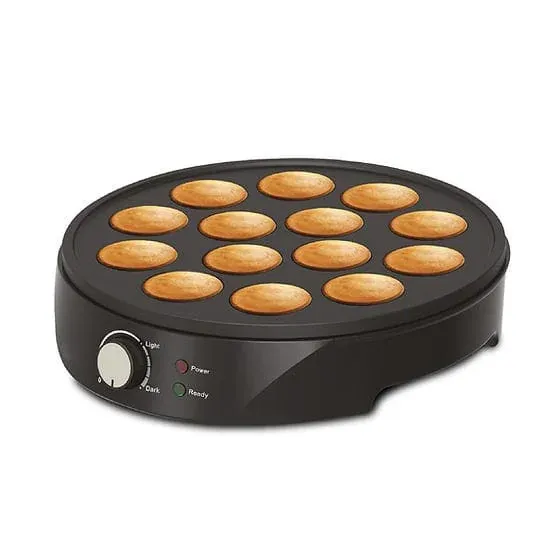 generic Pancake Maker With 14 Pieces Pop Maker 1000W Non-Stick Coating, Power And Ready Light Indicator, Cool Touch Housing, Perfect for Birthday and Holiday Parties