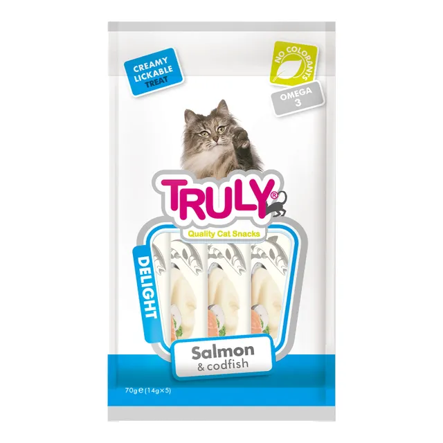 Truly Salmon & Codfish Cat Snacks