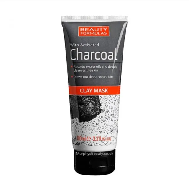 Beauty Formulas Charcoal Clay Mask