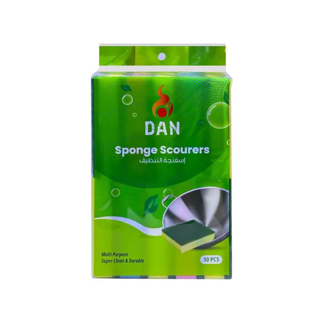 Dan Sponge Scourers -10Pcs