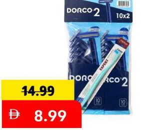 Dorco شفرة حلاقة ليزر