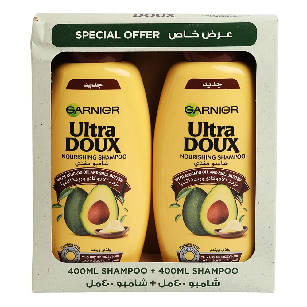 Garnier Ultra Doux شامبو مغذٍ