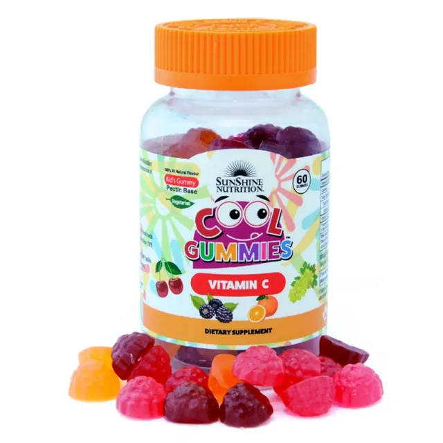 Sunshine Nutrition Cool Gummies Vitamin C 60 pcs