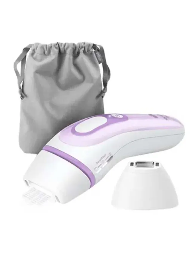 braun Silk Expert Pro 3 PL3111 Latest Generation IPL, Permanent Hair Removal, White & Lilac