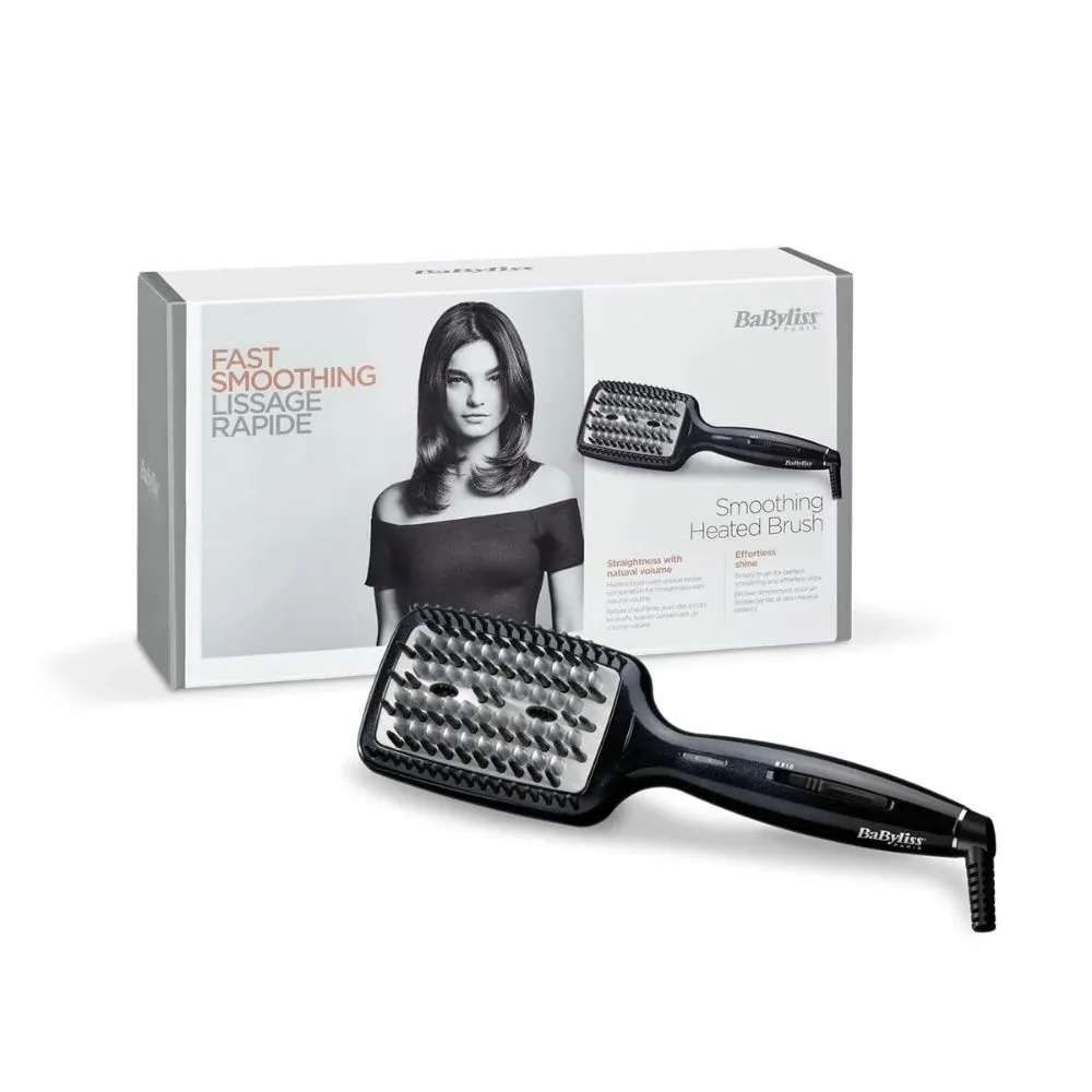 Babyliss فرشاة تصفيف وفرد الشعر | أسود Black | BABHSB101SDE