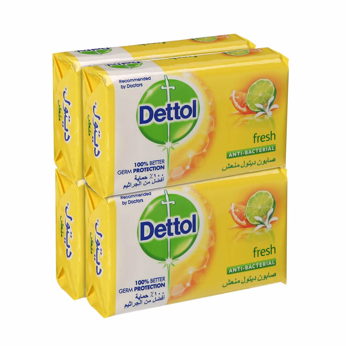 Dettol صابونة برائحة الحمضيات وزهر البرتقال فريش