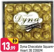 Dyna Chocolate Square / Heart