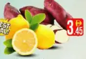 Sweet Potato / Lemon