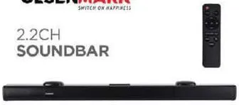 Olsenmark 2.2 Chanel Soundbar Built-Subwoofer OMMS1306