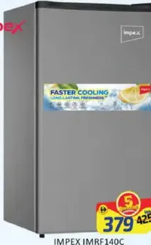 Impex Single Door Refrigerator IMRF140C