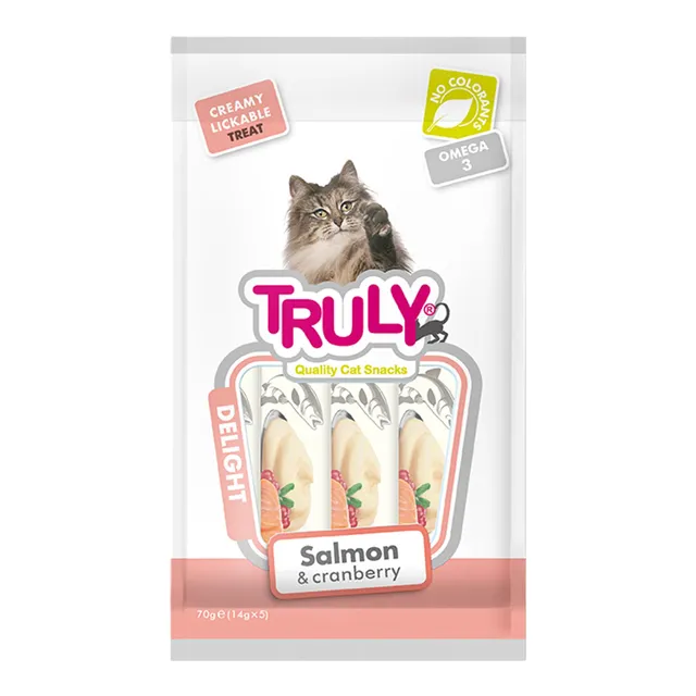Truly Salmon & Cranberry Cat Snacks