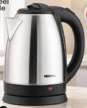 Geepas Stainless Steel Electric Kettle GK5454, 1800 W