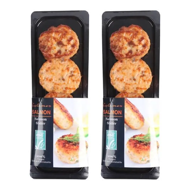 Culimer Salmon Sliders Jalapeno & Cheese