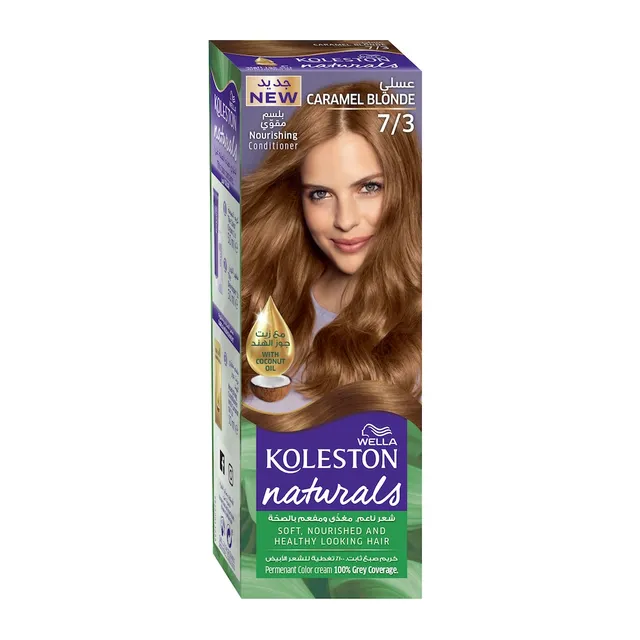 Wella Koleston Naturals Caramel Blonde 7/3
