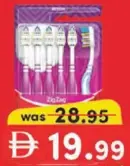 Colgate فرشاة أسنان متعرجة متوسطة - 6 pcs