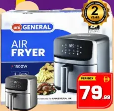Uni General Air Fryer 1500W