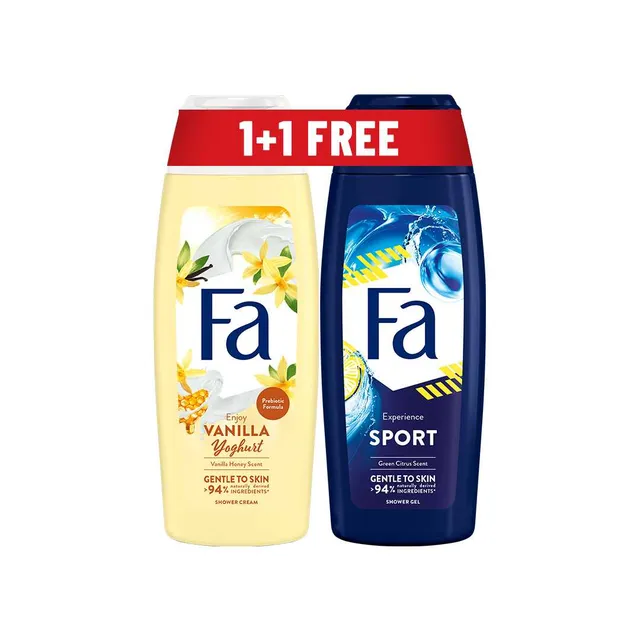 Fa Shower Gel Vanilla+Sport