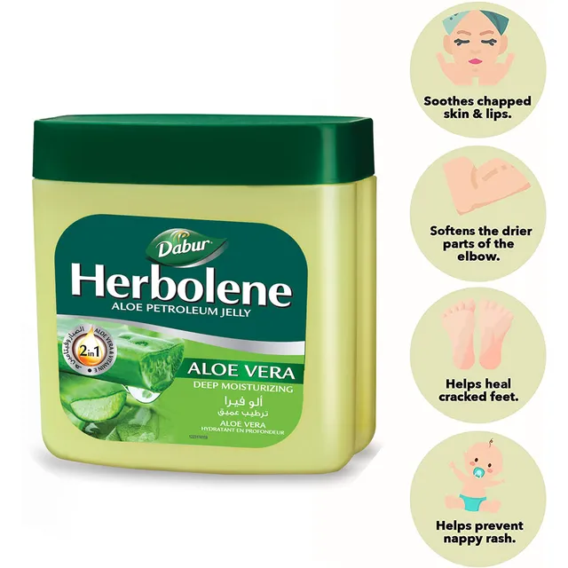 Dabur Herbolene Petroleum Jelly Aloe Vera