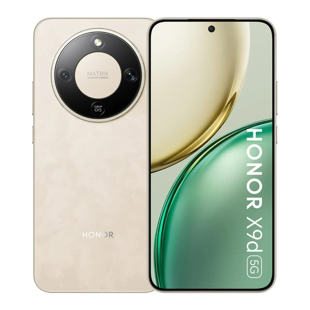 Honor هاتف ذكي X9d 5G، ذاكرة رام 12 GB، تخزين 256 GB، ذهبي Sunrise Gold، MTN-N